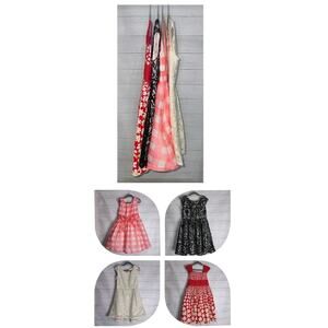 Lot Girls Clothes Dresses Summer Bundle Size 6 (4 Dresses)